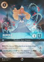 PSA10 オーロラ エンチャンテッド　ディズニー　ロルカナ　AURORA 即日発送 ロルカナ オーロラ姫 psa10 エンチャンテッド 夢見る